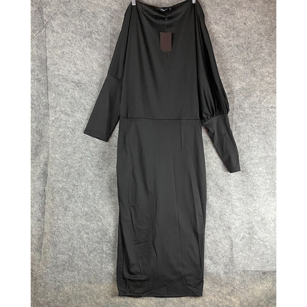 Koandaily Maxi Dress 2XL Women's NWT Black Polyester Adults XXL